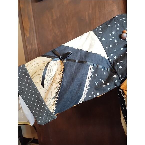 Scott August By O’Dell House Multi Media Mixed Print Plus Size 1X Vintage Artsy - Picture 4 of 14